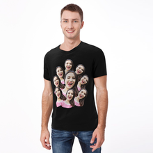 Personalized Photo Funny Man T-shirt