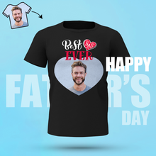 Custom Photo T-Shirt Unconditional Love Gift Mom Dad Kid Unique Gift