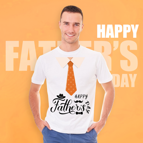 Custom Photo T-shirt NO.1 Dad Father's Day Gift