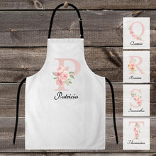 Custom Cooking Apron Choose Your Name - Personalised Letter Name Apron