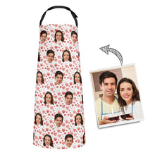 Custom Face Kitchen Apron With Heart - Unique Gifs For Your Love