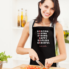 Custom Kitchen Personalized Text Apron With Your Name