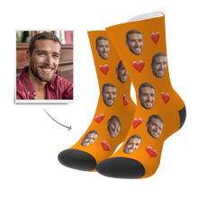 Photo Socks, Custom Love Face Socks - Unisex