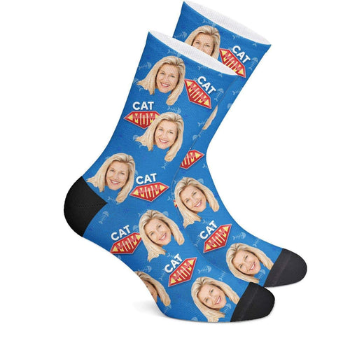 Custom Cat Mom Socks - Unisex