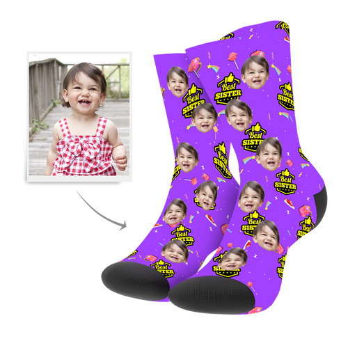 Custom Best Sister Socks - Unisex