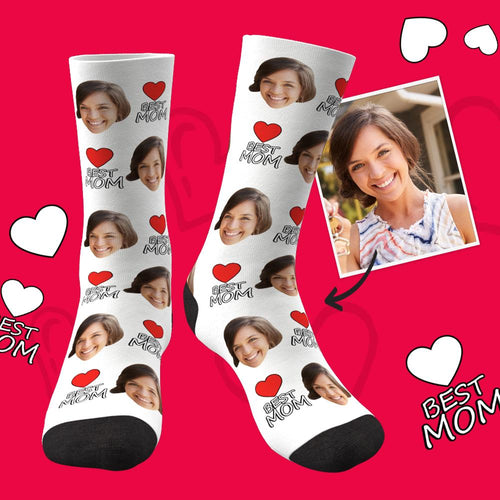 Custom Face Socks Best Mom Gifts For Mom - Unisex