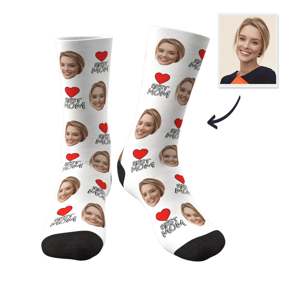 Custom Face Socks Best Mom Gifts For Mom - Unisex