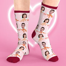 Custom Face Socks Personalized Photo Socks Angel for You