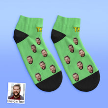 Custom Face Socks Low Cut Ankle Socks Summer Socks