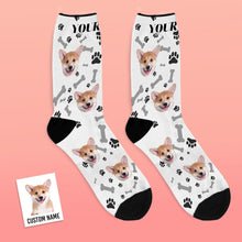 Custom Dog Photo Socks - Unisex