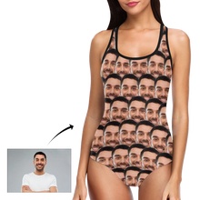 Custom Face Mash Photo Women's One Piece Sexy Swimsuit