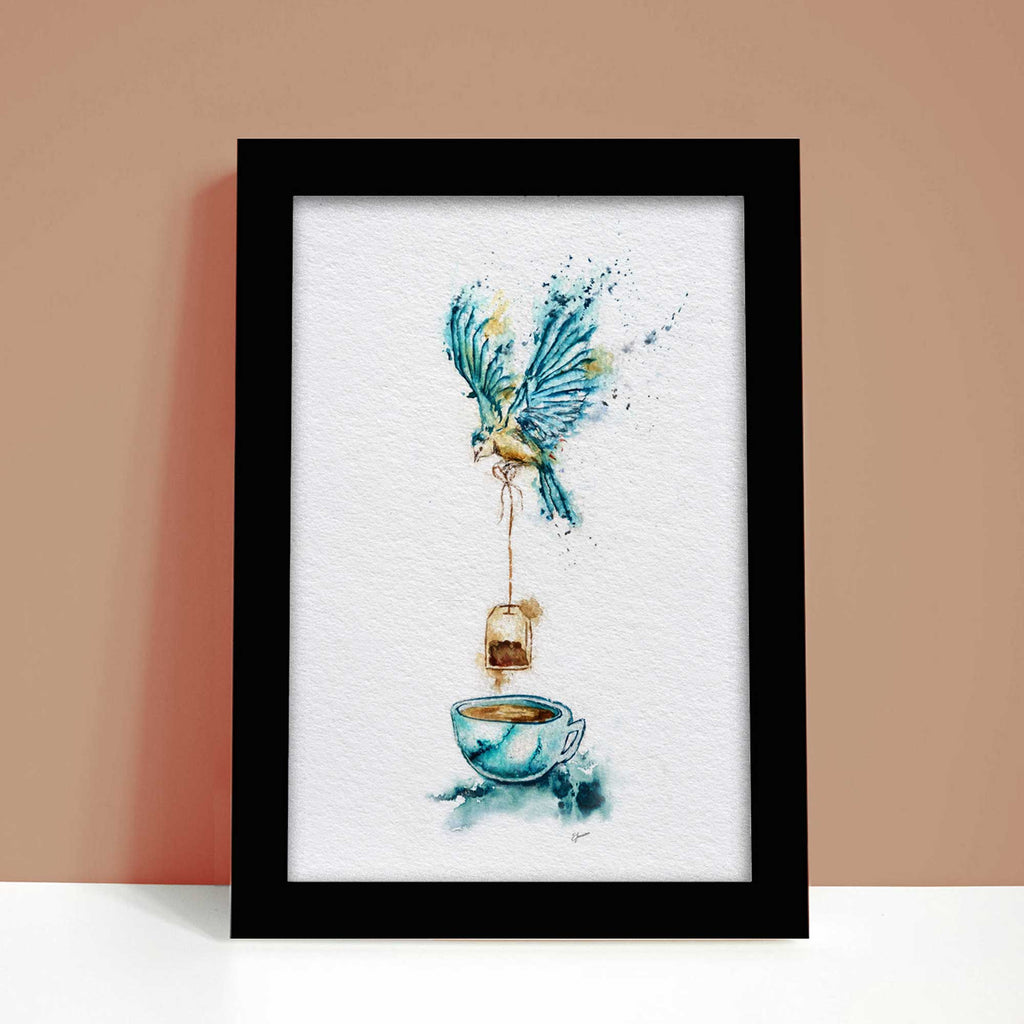 Watercolour Bird Illustration Art Print