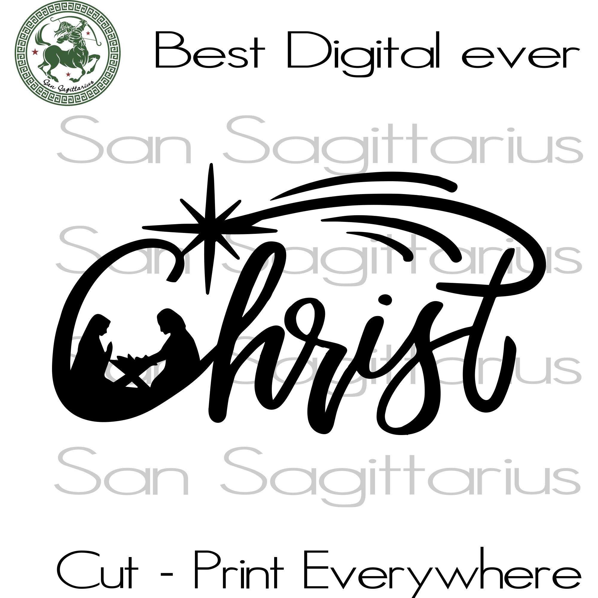 Download Christ With Christmas Nativity Scene Svg Christ Svg Christmas Nativi San Sagittarius Yellowimages Mockups