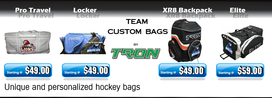 hockey jersey bags custom