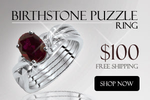 Birthstone Puzzle Ring