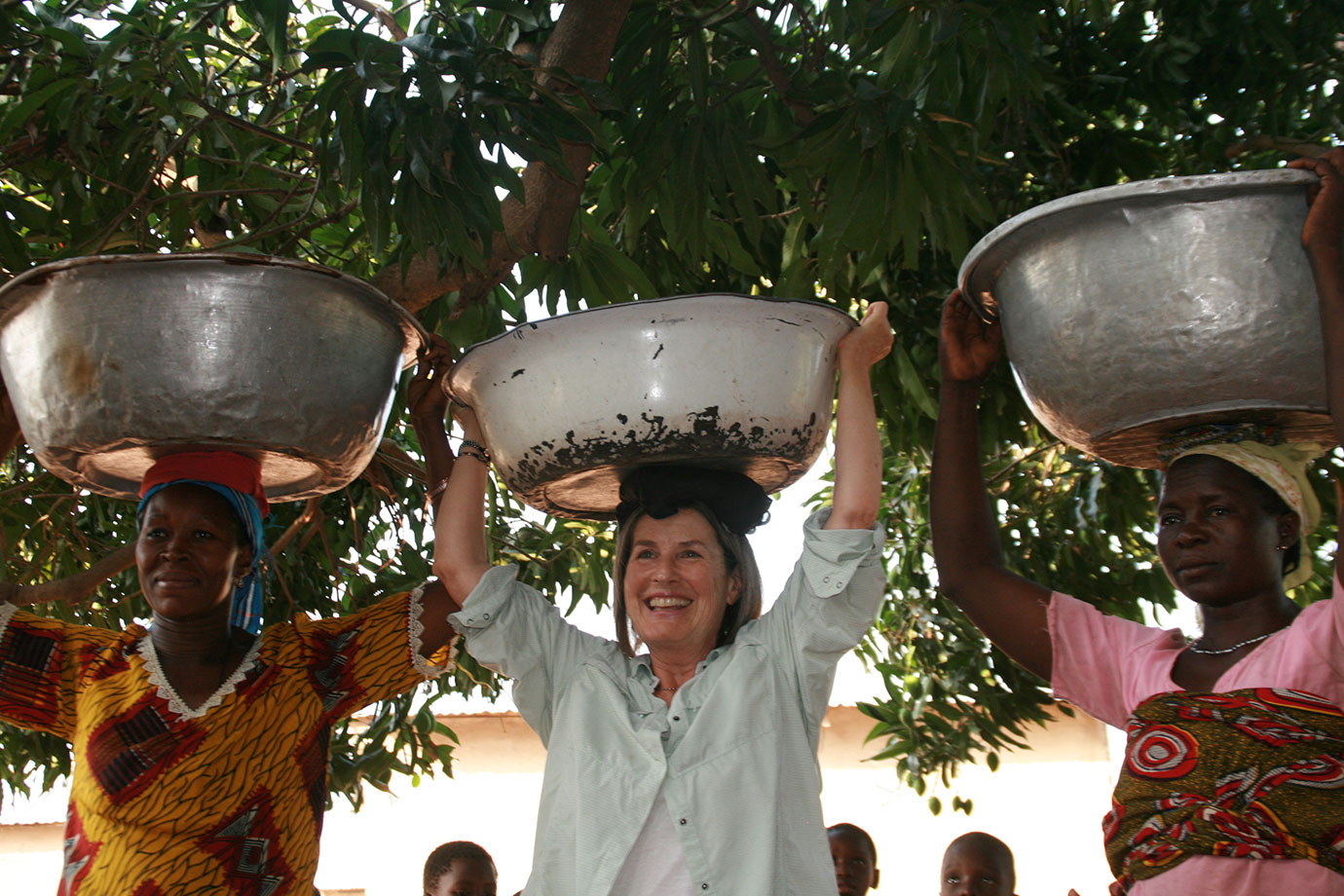 evanhealy and kperisi village ghana bowl of shea nuts