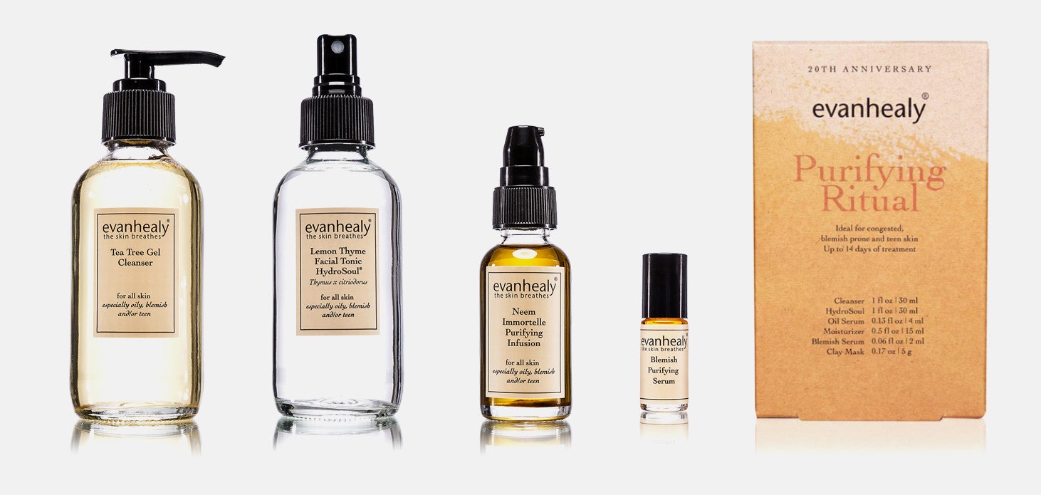 Acne-prone purifying ritual products