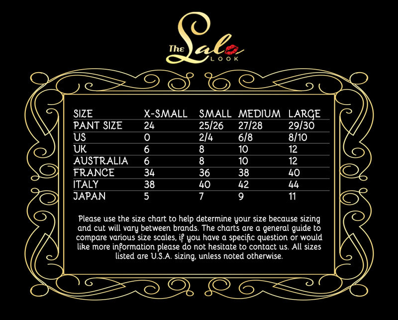 Love Nation Jeans Size Chart