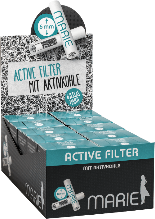 Marie Active Filter 6mm mit Aktivkohle