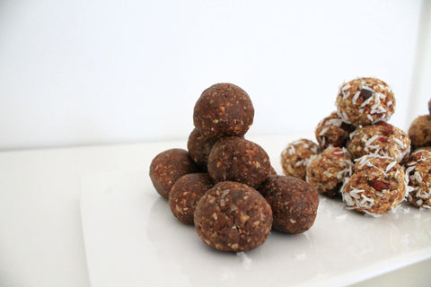 Bolas Energéticas de Chocolate com Manteiga de Amendoim