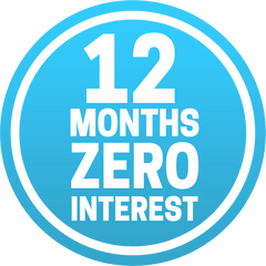 12 months zero interest
