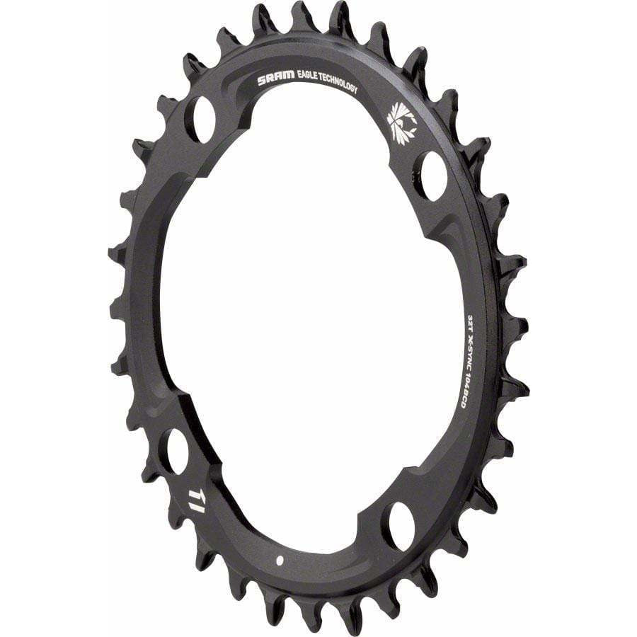 30t BCD x 11/12-Speed Eagle Chainring, Black – Bicycle Warehouse