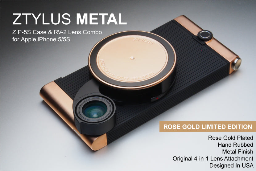 Metal Series Rose Gold Kit (Limited Edition) for iPhone 55s