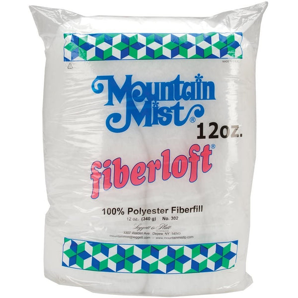 Fiberloft Polyester Stuffing 12 oz Bag