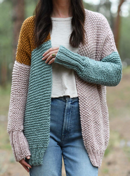 Knit Kit - Comfy Colors Cardigan