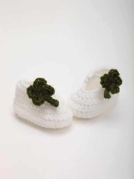 Shamrock Booties (Crochet)