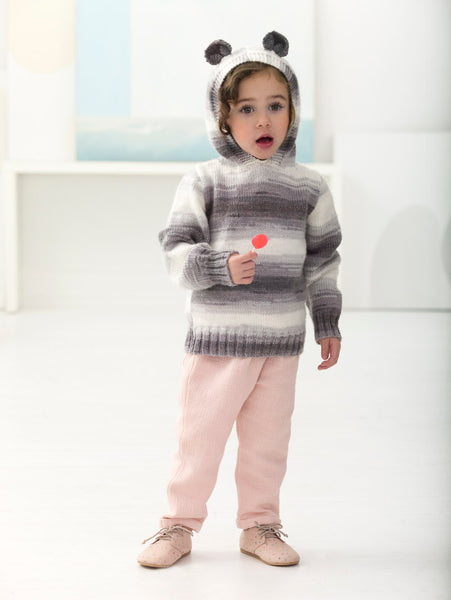 Baby Bear Pullover Knitting Pattern