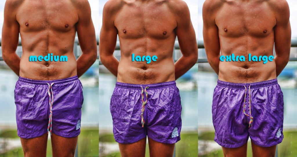 sizing guide shorts