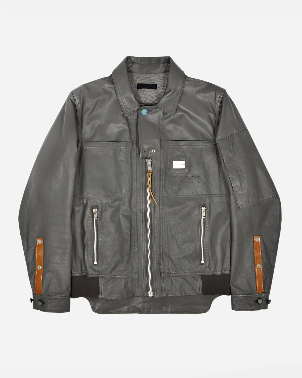 undercover ss2010 'less but better' leather jacket – milieu