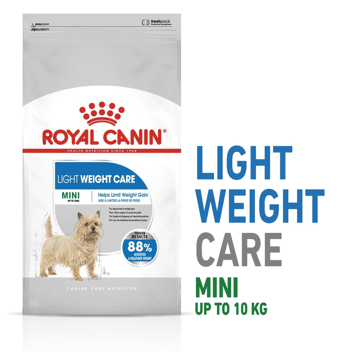 royal canin mini light dog food 8kg