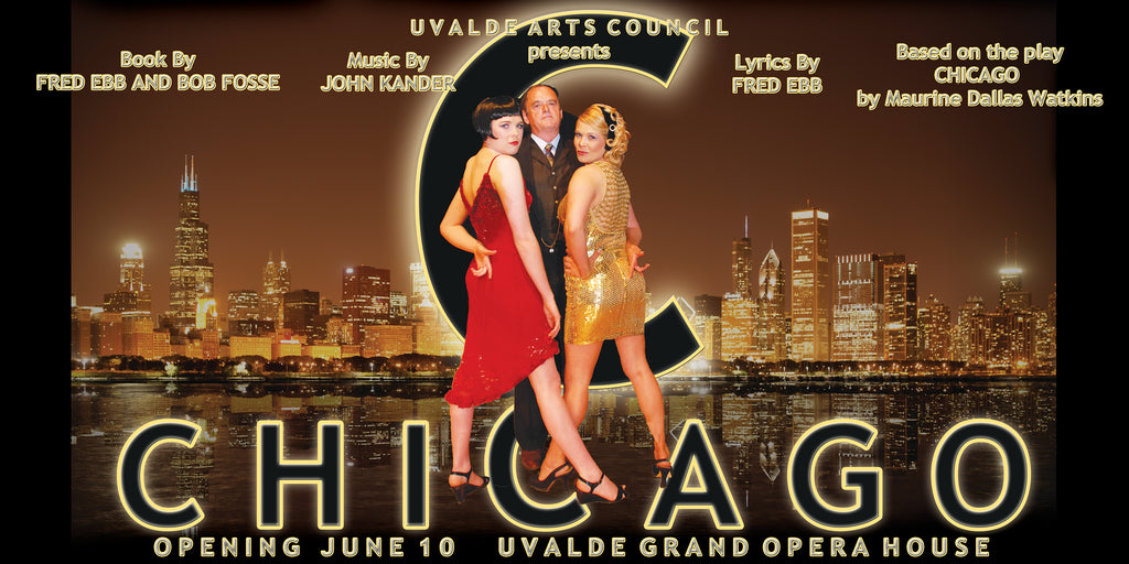 Chicago Banner Uvalde Opera House 2011 Rawlyn Richter as Billy Flynn