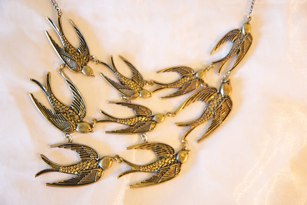 Shiloh Richter Swallows Necklace from 2011