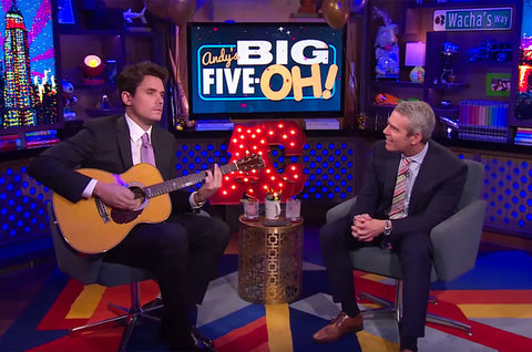 John Mayer Andy Cohen's birthday "It's My House"