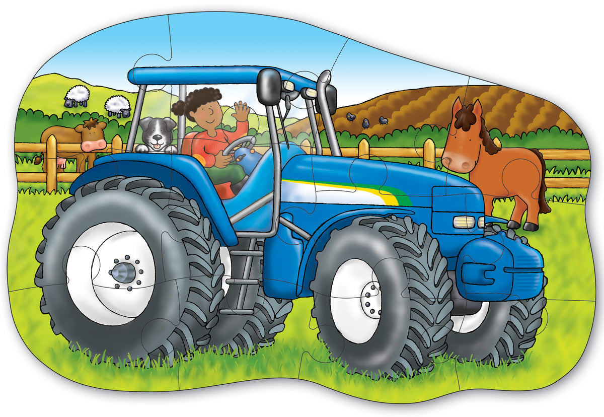 Little Tractor Jigsaw Puzzle – The Rainbow Unisaur Ltd