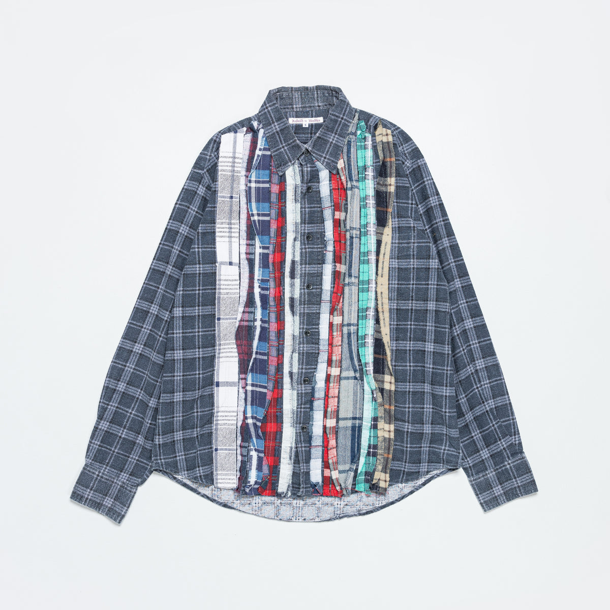 通信販売 Kith x Needles Ribbon Cuts Flannel Shirt S flowmadik.com