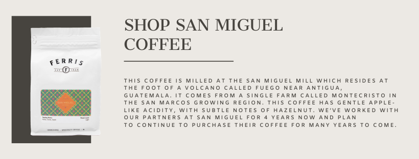 coffee packaging of san miguel coffee