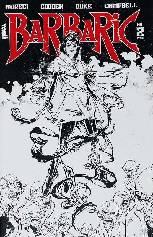 BARBARIC #2 DLX B&W ED CVR A