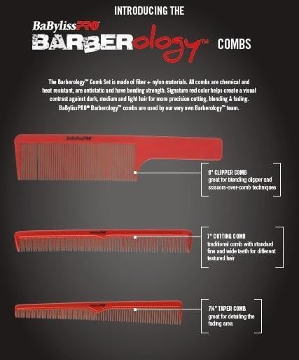 babyliss pro barberology combs