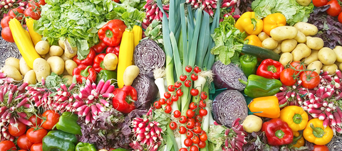 colourful vegetables