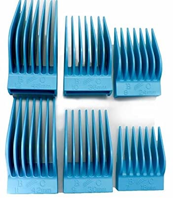 set of 6 extra long cutting guards for beast clipper