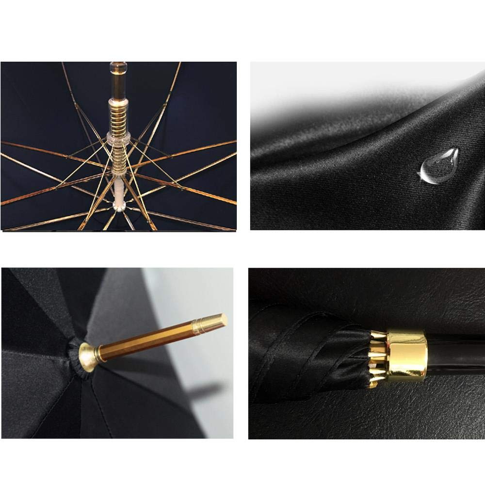 XXDMZ Lord of The Rings Straight Automatic Umbrella_Long Handle Umbrella Parasol Sunny Rain Goddess Princess Umbrella