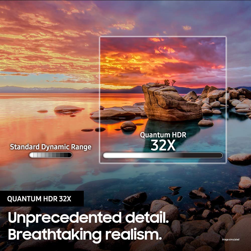 SAMSUNG QN55Q900RBFXZA Flat 55-Inch QLED 8K Q900 Series Ultra HD Smart TV with HDR and Alexa Compatibility