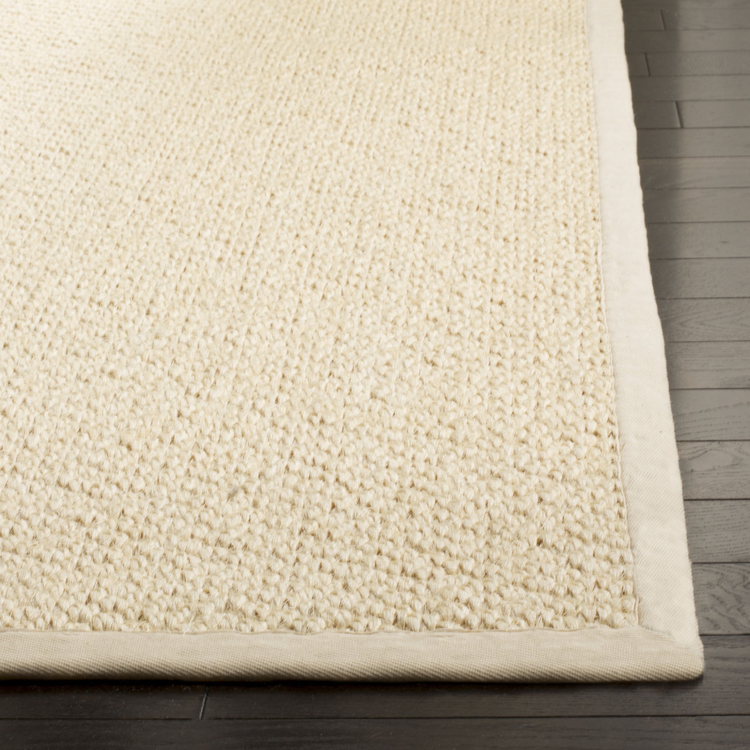 Safavieh Natural Fiber Collection NF525A Premium Sisal Area Rug, 8' x 10', Cream