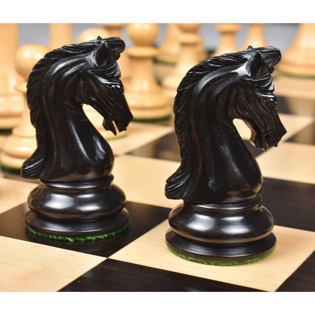 Repro 2016 Sinquefield Staunton Schachfiguren nur Set Knospe Palisander 