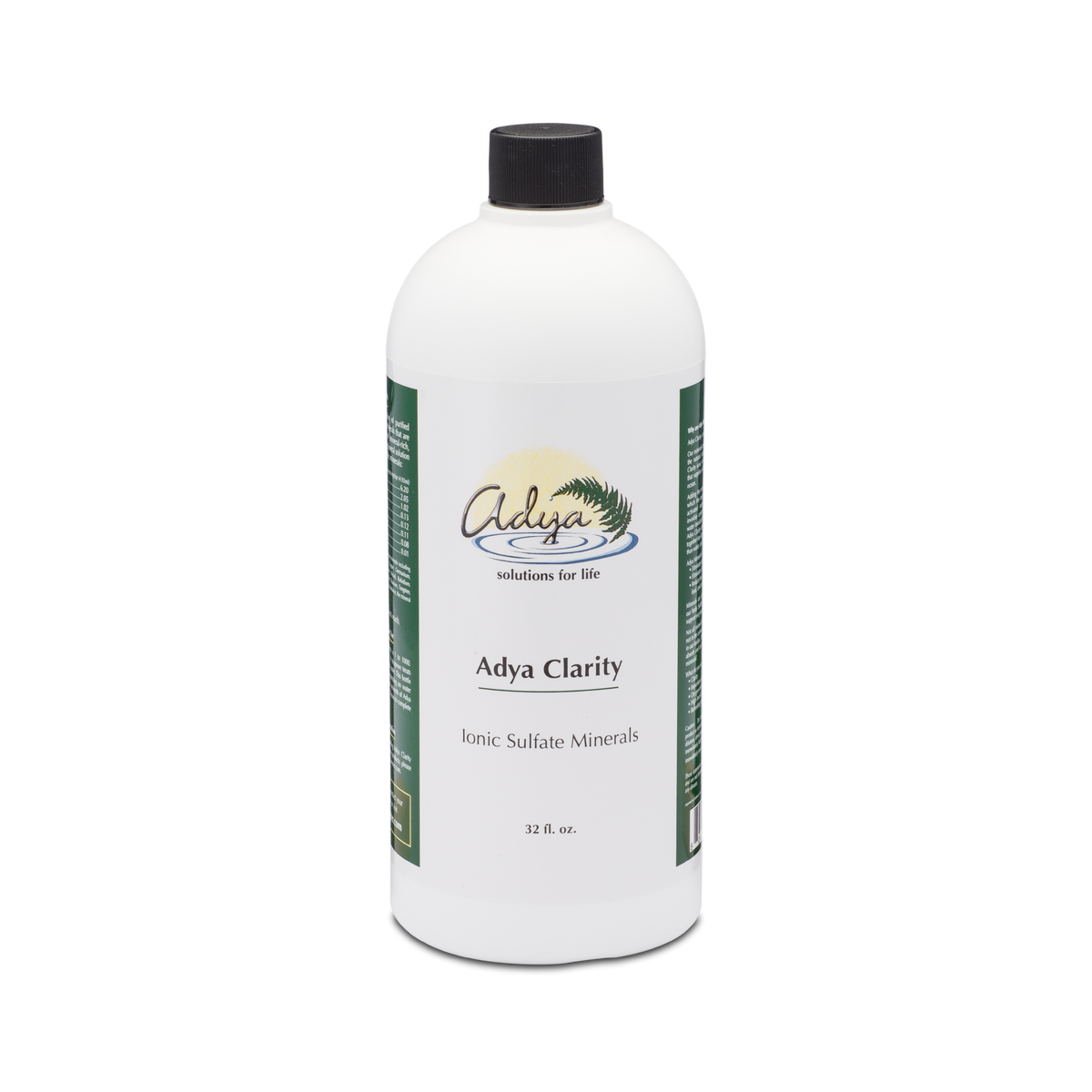 Adya Clarity® Water Purification 32 Oz Adya Inc 9047