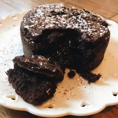 mole chocolate lava cake 